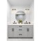 Z-Lite Analia Vanity, 2-Light, 16.5 In.W x 7.5 In.L x 9.25 In.H, Brushed Nickel/Clear Ribbed 1101-2V-BN - alternate 3